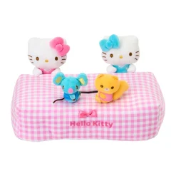 Japan Original Hello Kitty Besties Soft Tissue Box Cover