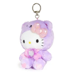 NAKAJIMA CORPORATION Hello Kitty Birthstone Mascot Keychain (Feb-Amethyst)