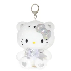 NAKAJIMA CORPORATION Hello Kitty Birthstone Mascot Keychain (Apr-Diamond)