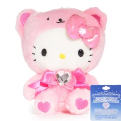 NAKAJIMA CORPORATION Hello Kitty Birthstone Mascot Keychain (Oct-Pink Tourmaline)