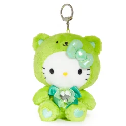 NAKAJIMA CORPORATION Hello Kitty Birthstone Mascot Keychain (Aug-Peridot)