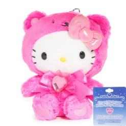 NAKAJIMA CORPORATION Hello Kitty Birthstone Mascot Keychain (Jul-Ruby)