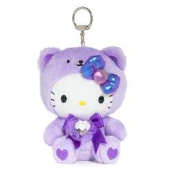 NAKAJIMA CORPORATION Hello Kitty Birthstone Mascot Keychain (Dec-Tanzanite)