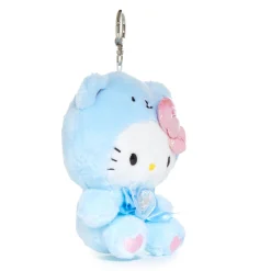 NAKAJIMA CORPORATION Hello Kitty Birthstone Mascot Keychain (Mar-Aquamarine)