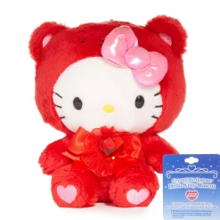 NAKAJIMA CORPORATION Hello Kitty Birthstone Mascot Keychain (Jan-Garnet)
