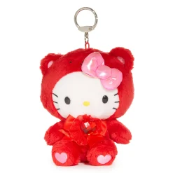 NAKAJIMA CORPORATION Hello Kitty Birthstone Mascot Keychain (Jan-Garnet)