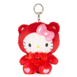 NAKAJIMA CORPORATION Hello Kitty Birthstone Mascot Keychain (Jan-Garnet)