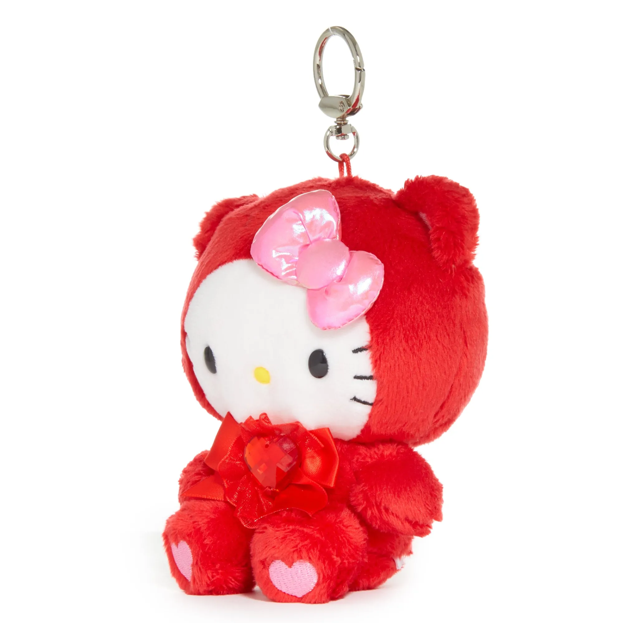NAKAJIMA CORPORATION Hello Kitty Birthstone Mascot Keychain (Jan-Garnet)
