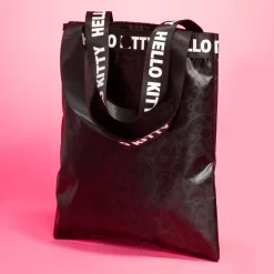 NAKAJIMA CORPORATION Hello Kitty Black Everyday Tote Bag (High Impact Series)