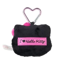 Japan Original Hello Kitty Black Mascot Keychain (I Love Hello Kitty Series)