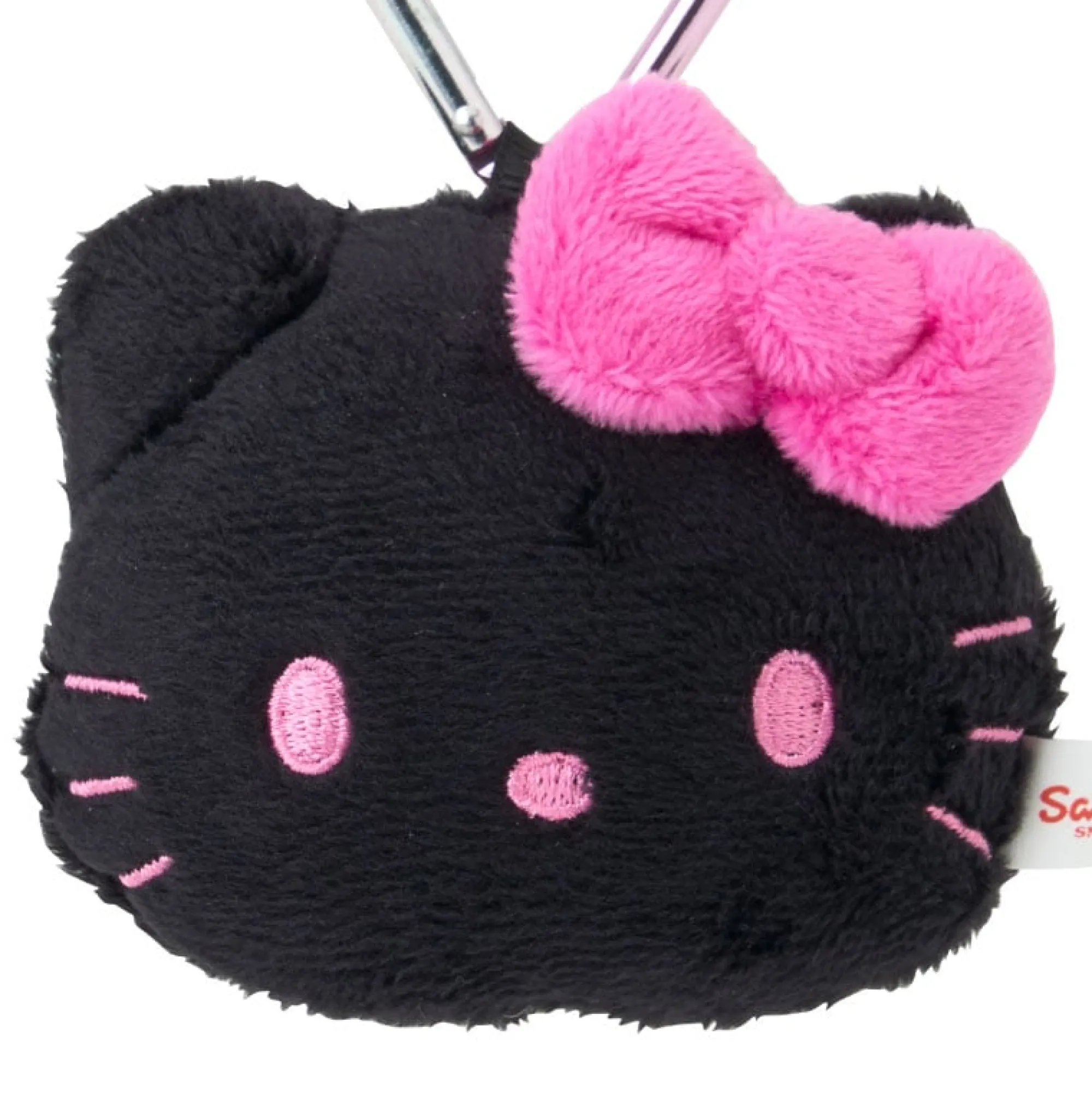 Japan Original Hello Kitty Black Mascot Keychain (I Love Hello Kitty Series)