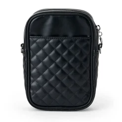 Japan Original Hello Kitty Black Quilted Mini Crossbody (I Love Hello Kitty Series)