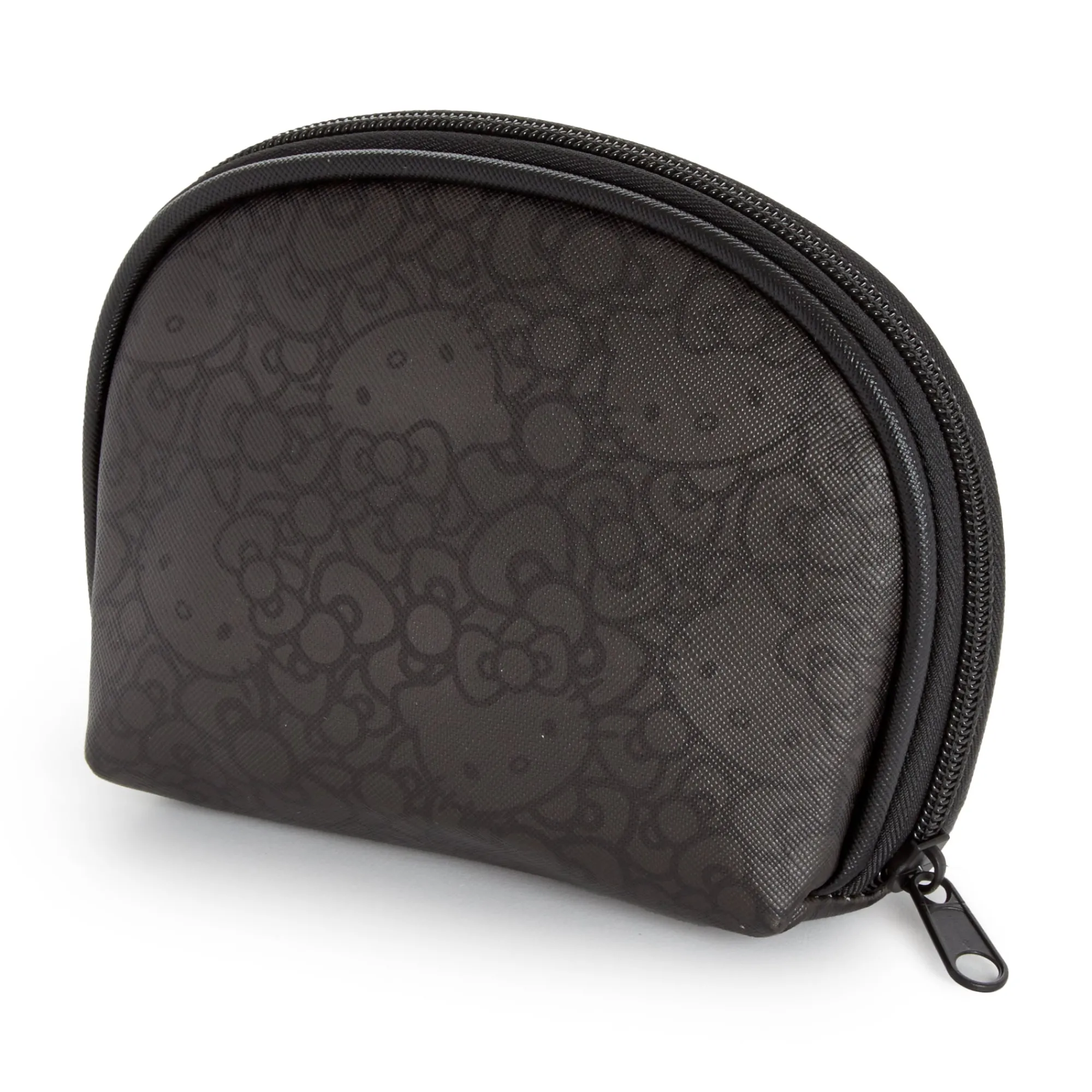 NAKAJIMA CORPORATION Hello Kitty Black Zipper Pouch (High Impact Series)