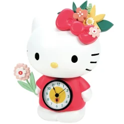 ENESCO LLC Hello Kitty Blossoms Desk Clock