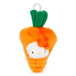 NAKAJIMA CORPORATION Hello Kitty Carrot Plush Mascot Clip (Fruit & Veggie Series)