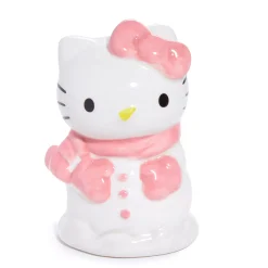 Blue Sky Clayworks Hello Kitty Ceramic Holiday Salt & Pepper Set (Snow Play)
