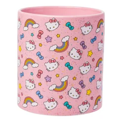 Silver Buffalo Hello Kitty Ceramic Mug (Stars, Bows, & Rainbows)