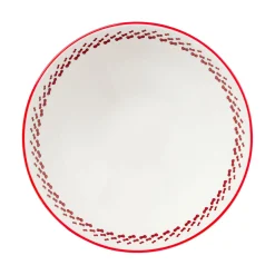 Silver Buffalo Hello Kitty Ceramic Noodle Bowl and Chopstick Set (Red Bows)