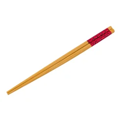 Silver Buffalo Hello Kitty Ceramic Noodle Bowl and Chopstick Set (Red Bows)
