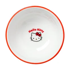 Silver Buffalo LLC Hello Kitty Ceramic 3-pc Sushi Set (Classic Milk Bottle)