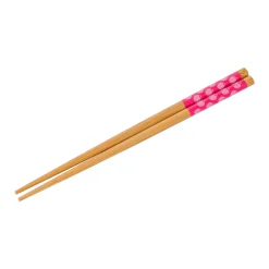 Silver Buffalo LLC Hello Kitty Ceramic Ramen Bowl and Chopstick Set (Strawberry Milk)