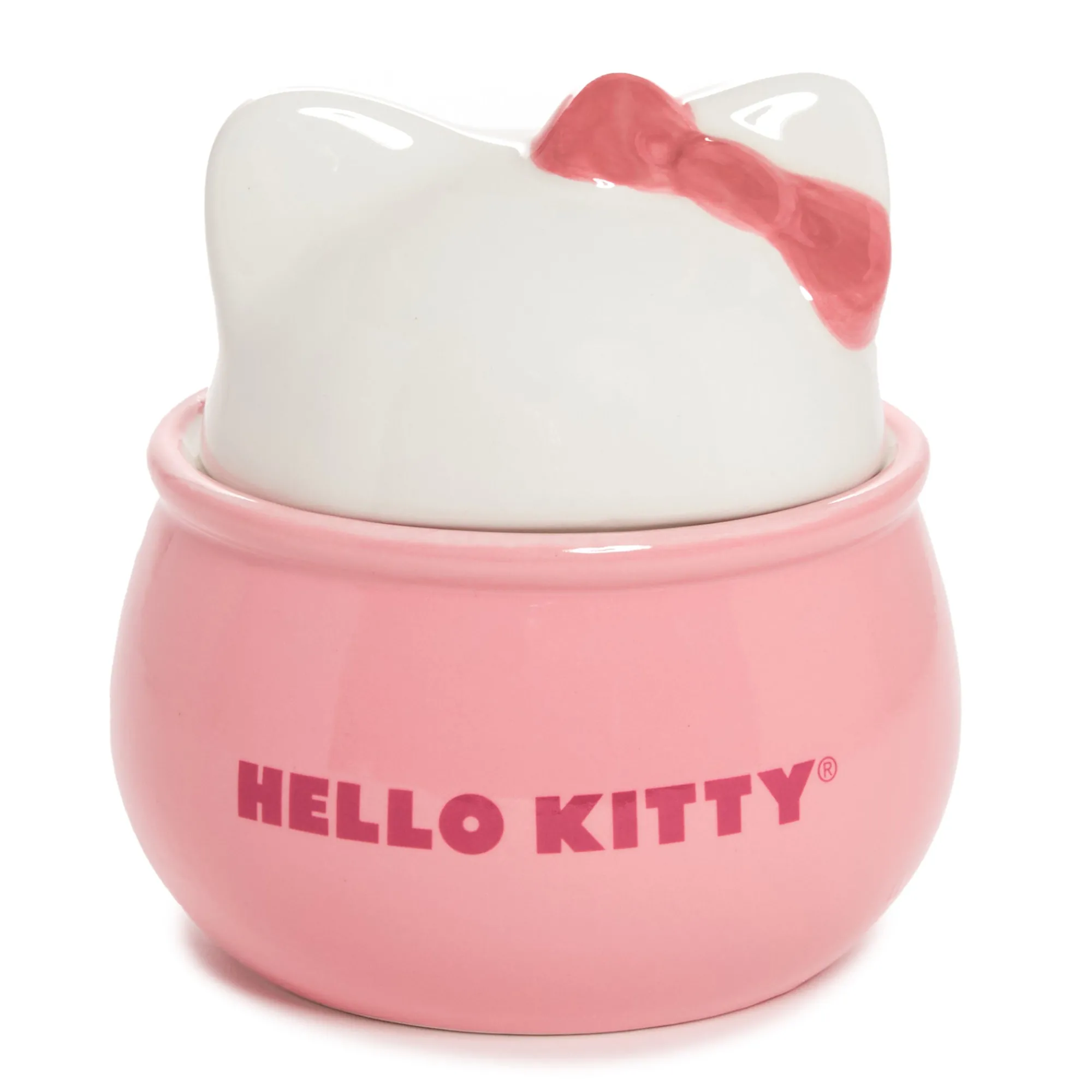 BIOWORLD Hello Kitty Ceramic Sculpted Bowl and Spoon Set