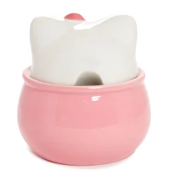 BIOWORLD Hello Kitty Ceramic Sculpted Bowl and Spoon Set