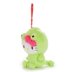 NAKAJIMA CORPORATION Hello Kitty Chameleon Plush Mascot Clip (Tropical Animal Series)