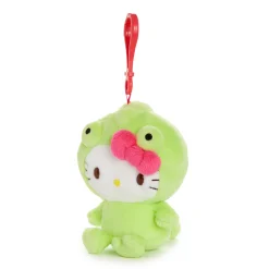 NAKAJIMA CORPORATION Hello Kitty Chameleon Plush Mascot Clip (Tropical Animal Series)