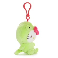NAKAJIMA CORPORATION Hello Kitty Chameleon Plush Mascot Clip (Tropical Animal Series)