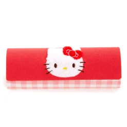 NAKAJIMA CORPORATION Hello Kitty Chenille Gingham Eyewear Case