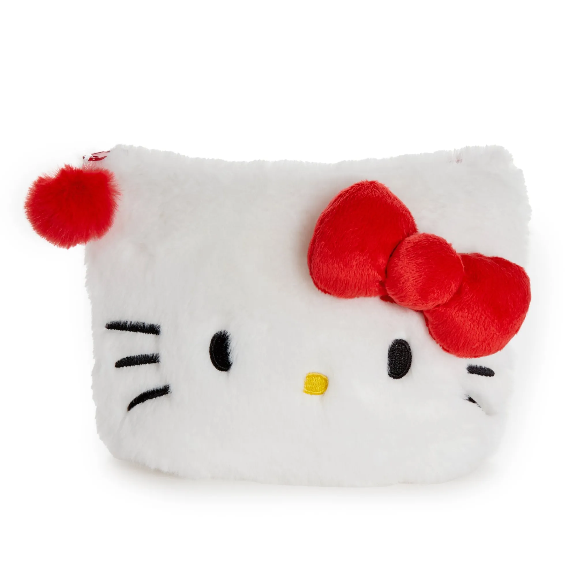 HUNET GLOBAL CREATIONS INC Hello Kitty Classic Plush Zipper Pouch