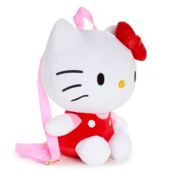 BIOWORLD Hello Kitty Classic Red Plush Backpack