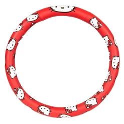 BDK AUTO Hello Kitty Classic Red Steering Wheel Cover