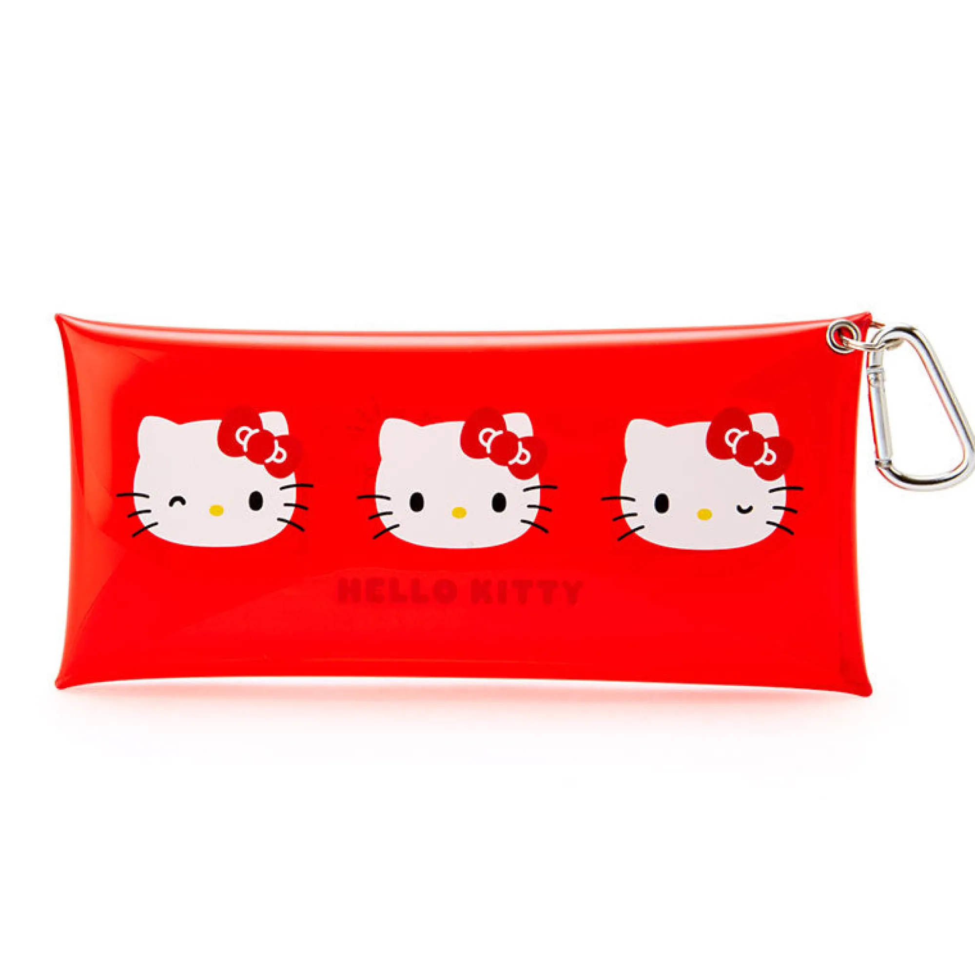 Japan Original Hello Kitty Clear Mini Pouch