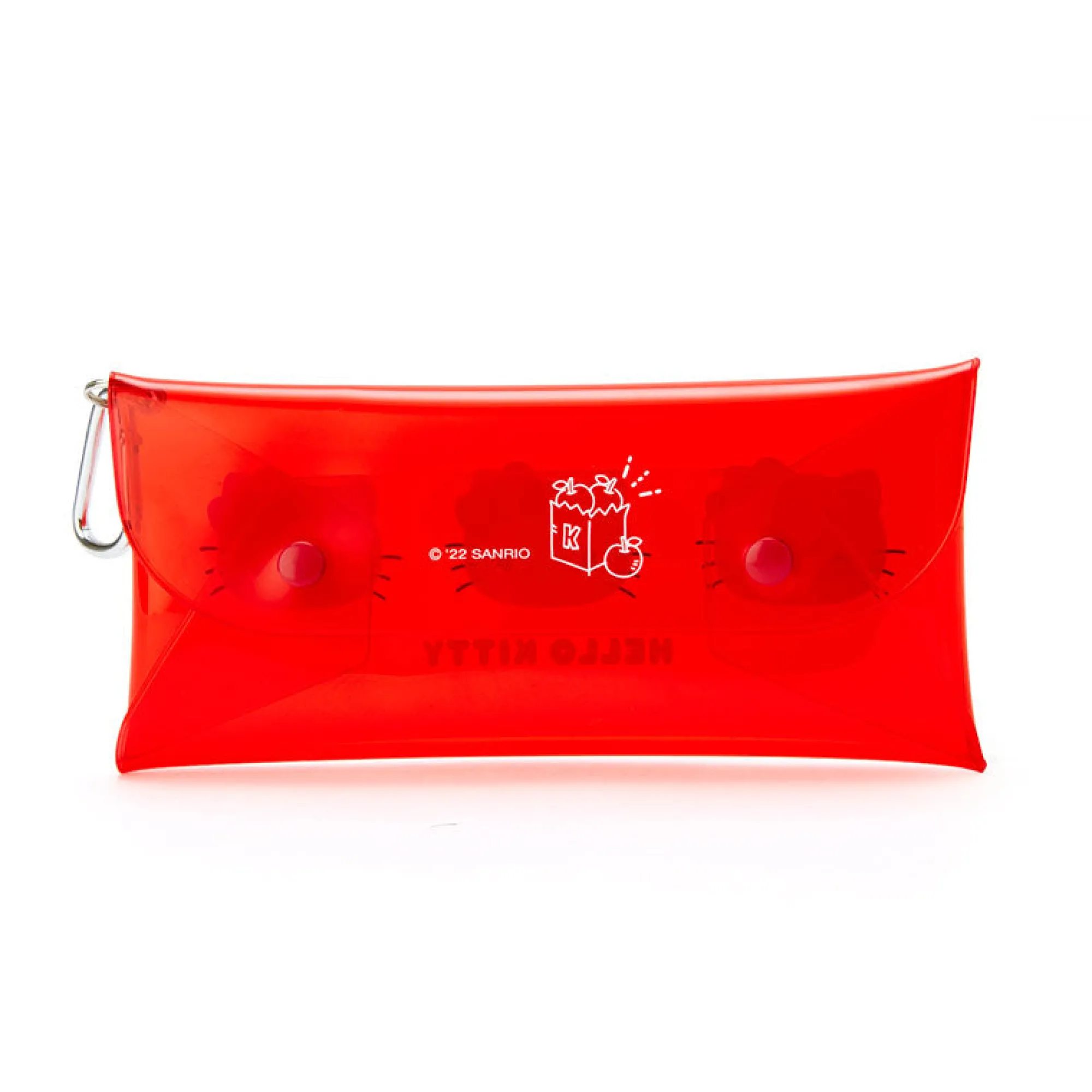 Japan Original Hello Kitty Clear Mini Pouch