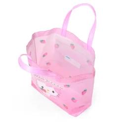 Japan Original Hello Kitty Clear Vinyl Tote Bag
