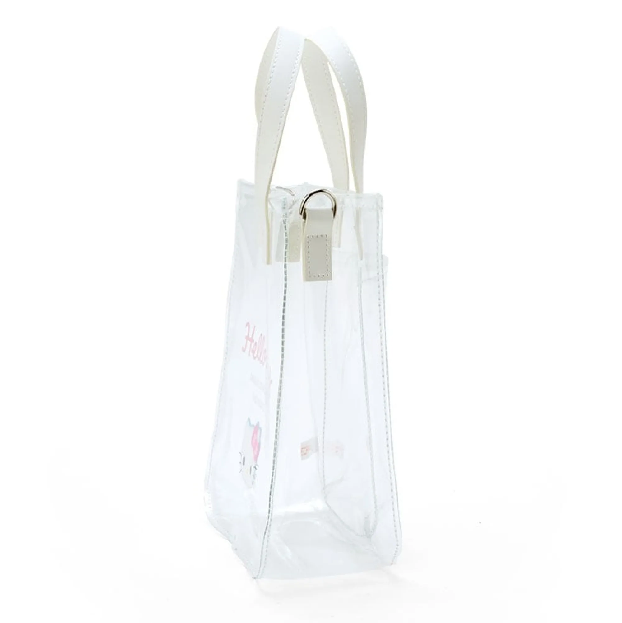 Japan Original Hello Kitty Clear 2-Way Mini Tote