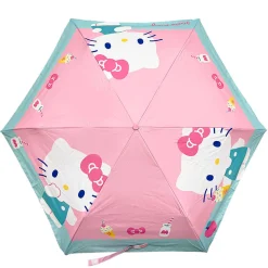 Global Original Hello Kitty Compact Travel Umbrella (Sweet Treats)