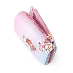 Japan Original Hello Kitty Compact Wallet 50th Anniv. (Fashionable Ribbons Series)