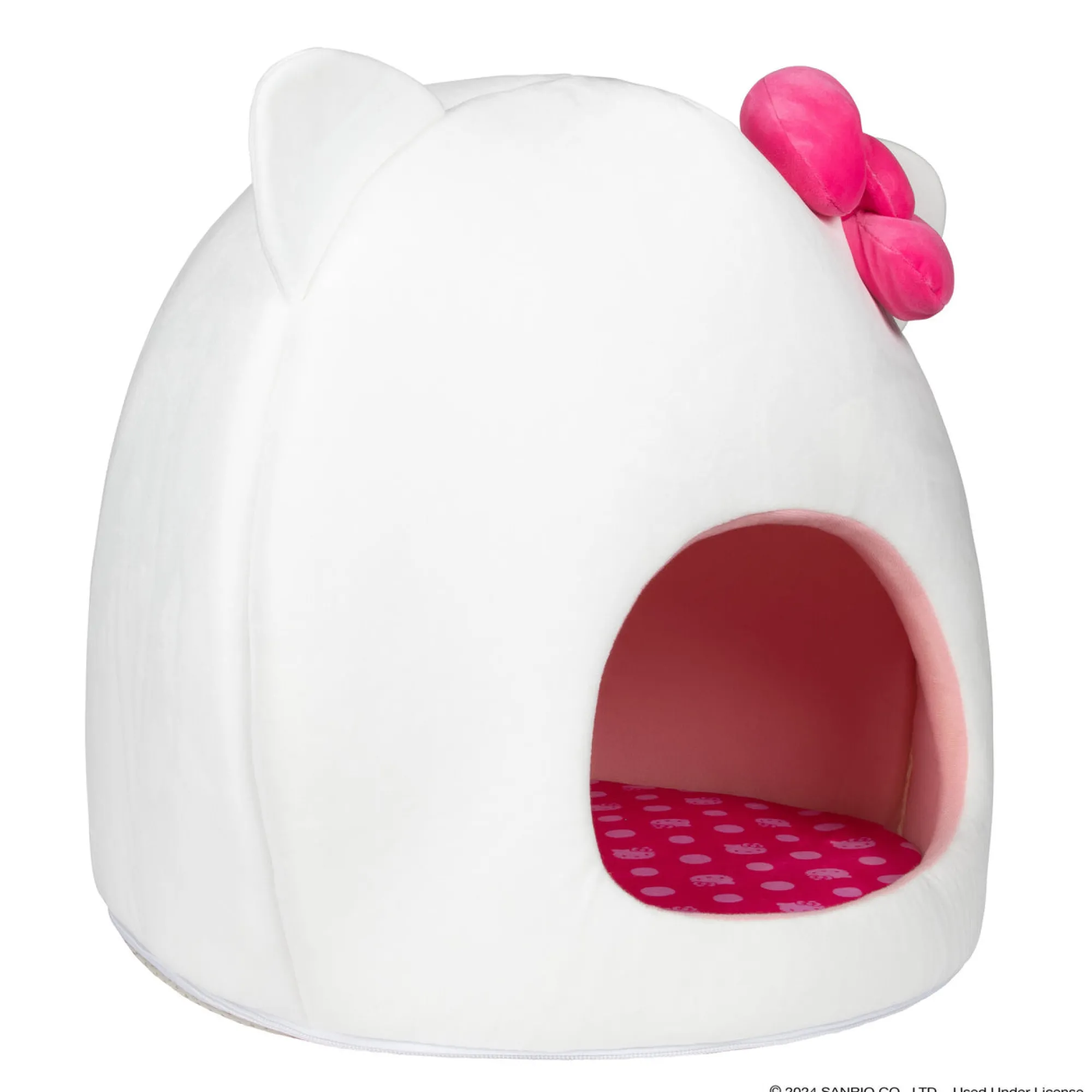 Jazwares LLC Hello Kitty Covered Pet Cave Bed