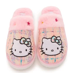 BIOWORLD Hello Kitty Cozy Plush Loungewear Slides