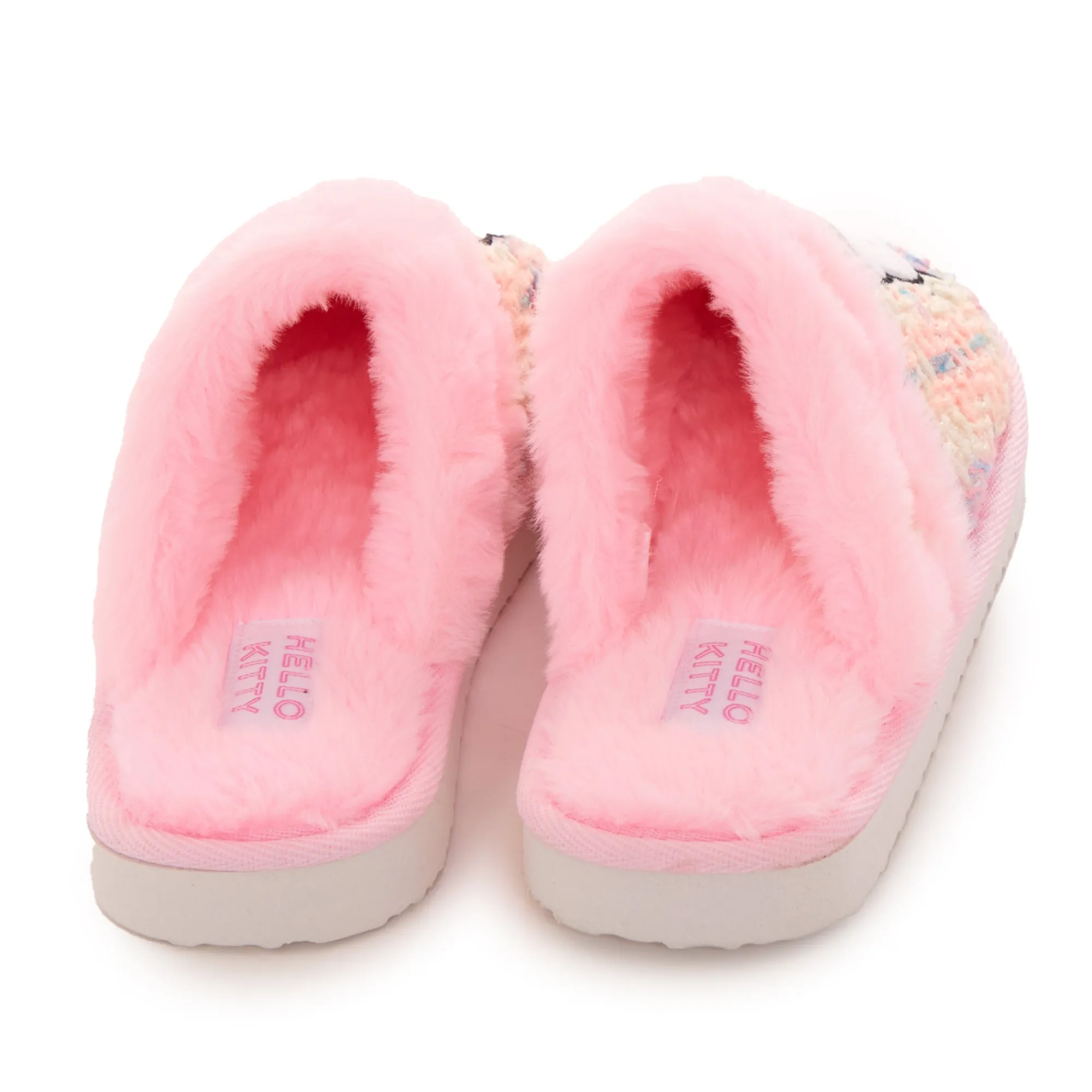 BIOWORLD Hello Kitty Cozy Plush Loungewear Slides