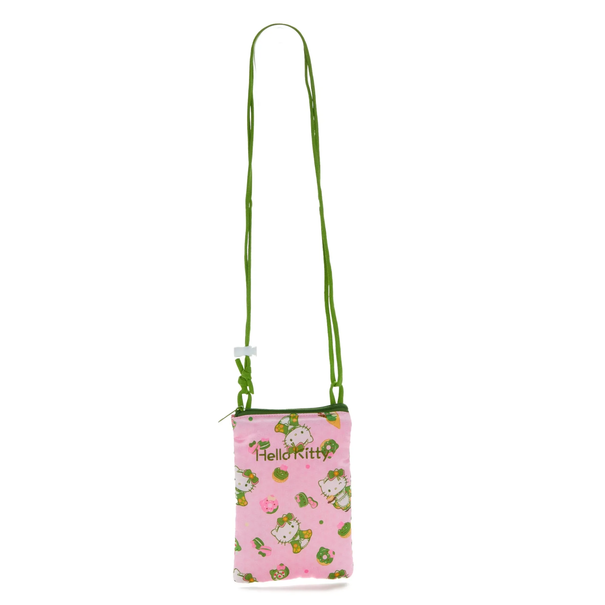NAKAJIMA CORPORATION Hello Kitty Crossbody Phone Bag (Matcha Sweets Series)