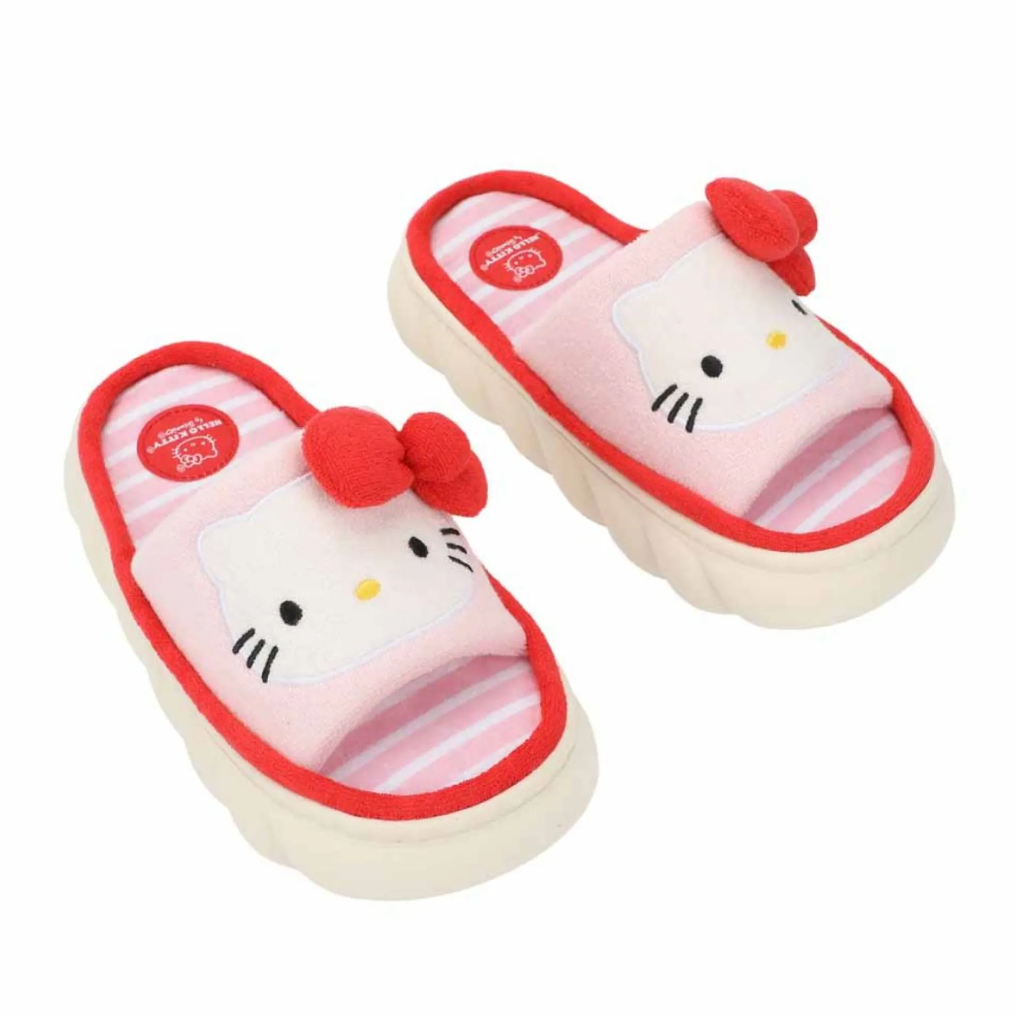 BIOWORLD Hello Kitty 3D Cloud Loungewear Slides
