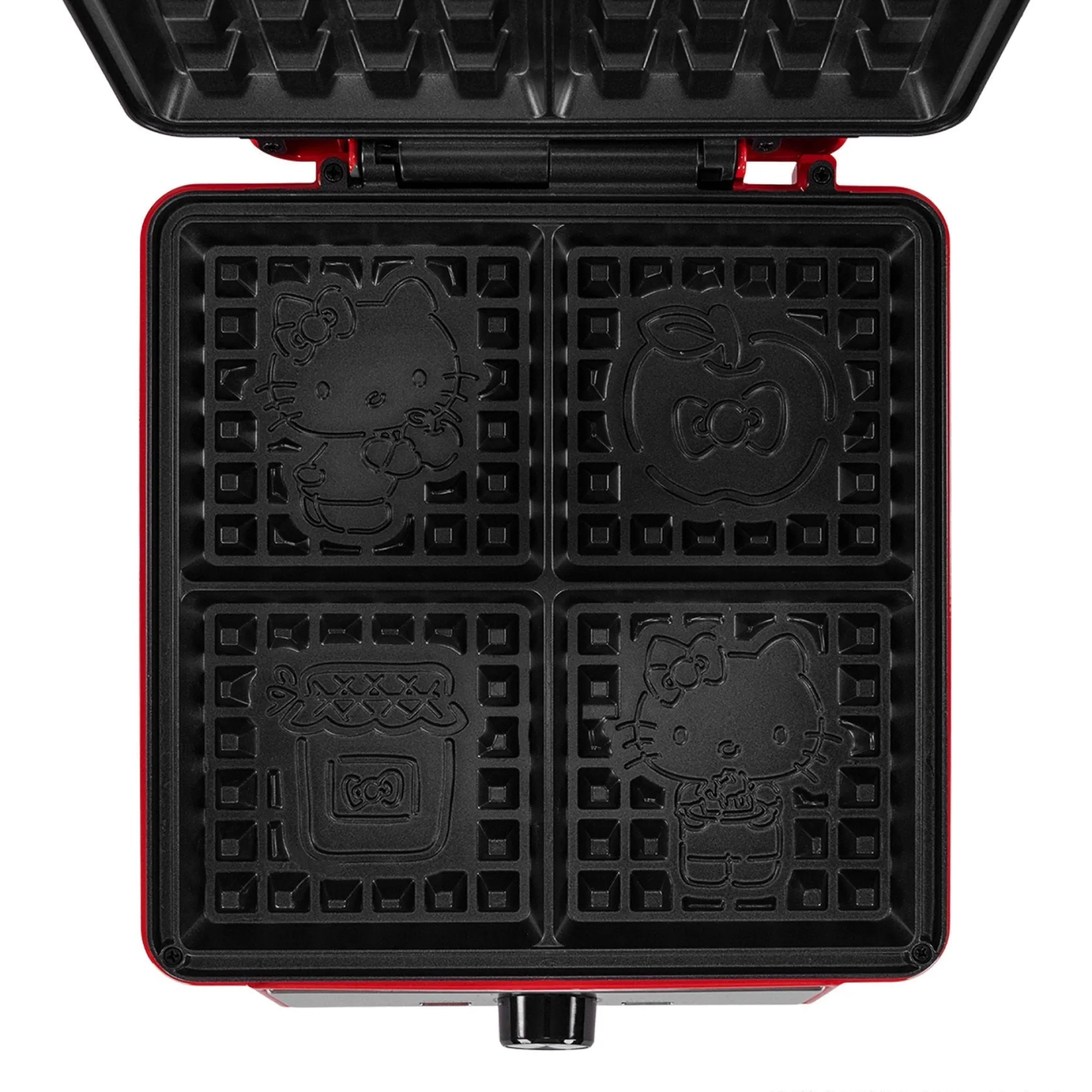 Uncanny Brands Wholesale Hello Kitty Deluxe Waffle Maker (Red)
