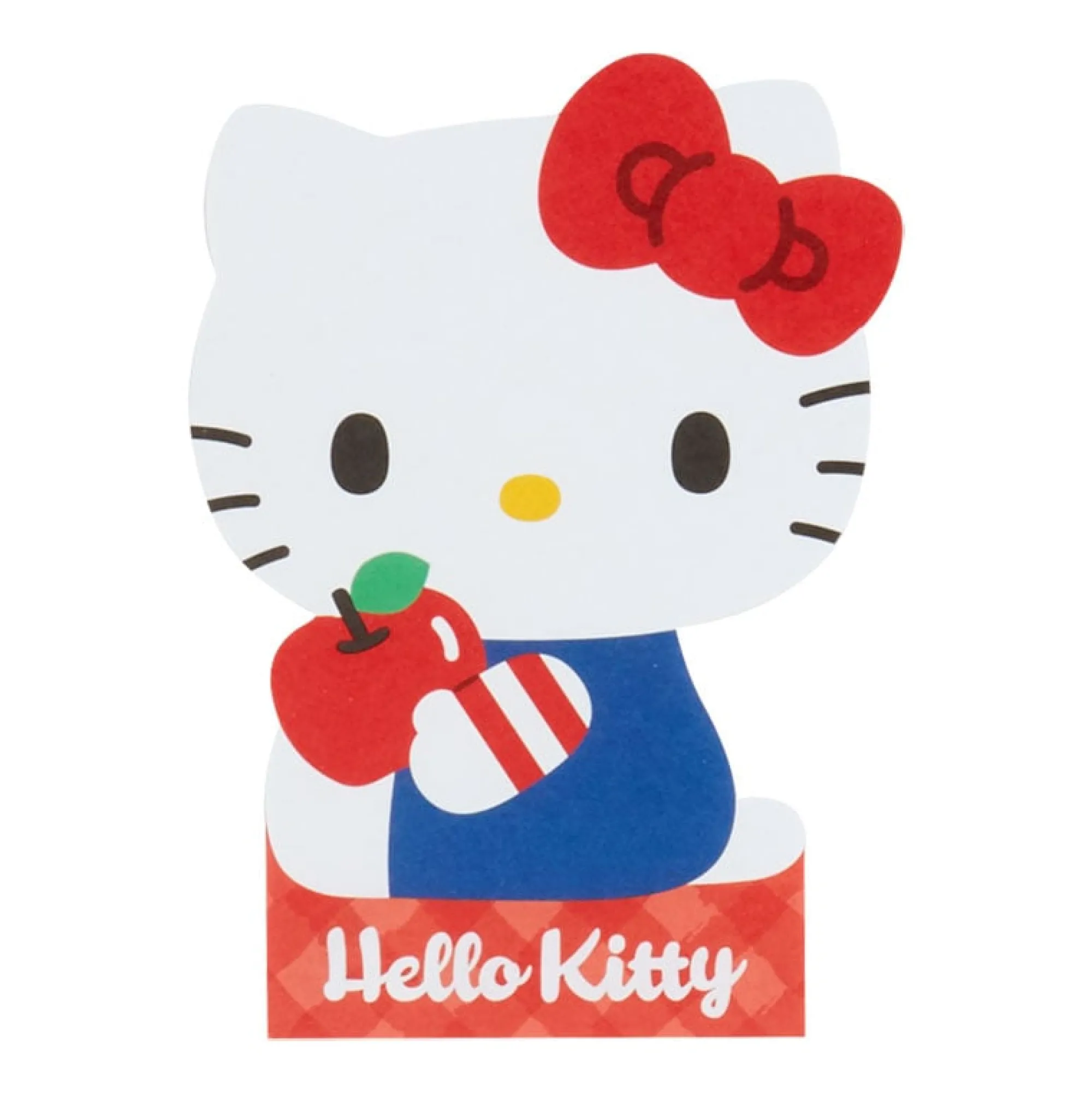 Japan Original Hello Kitty Die-cut Memo Pad (Expressions)