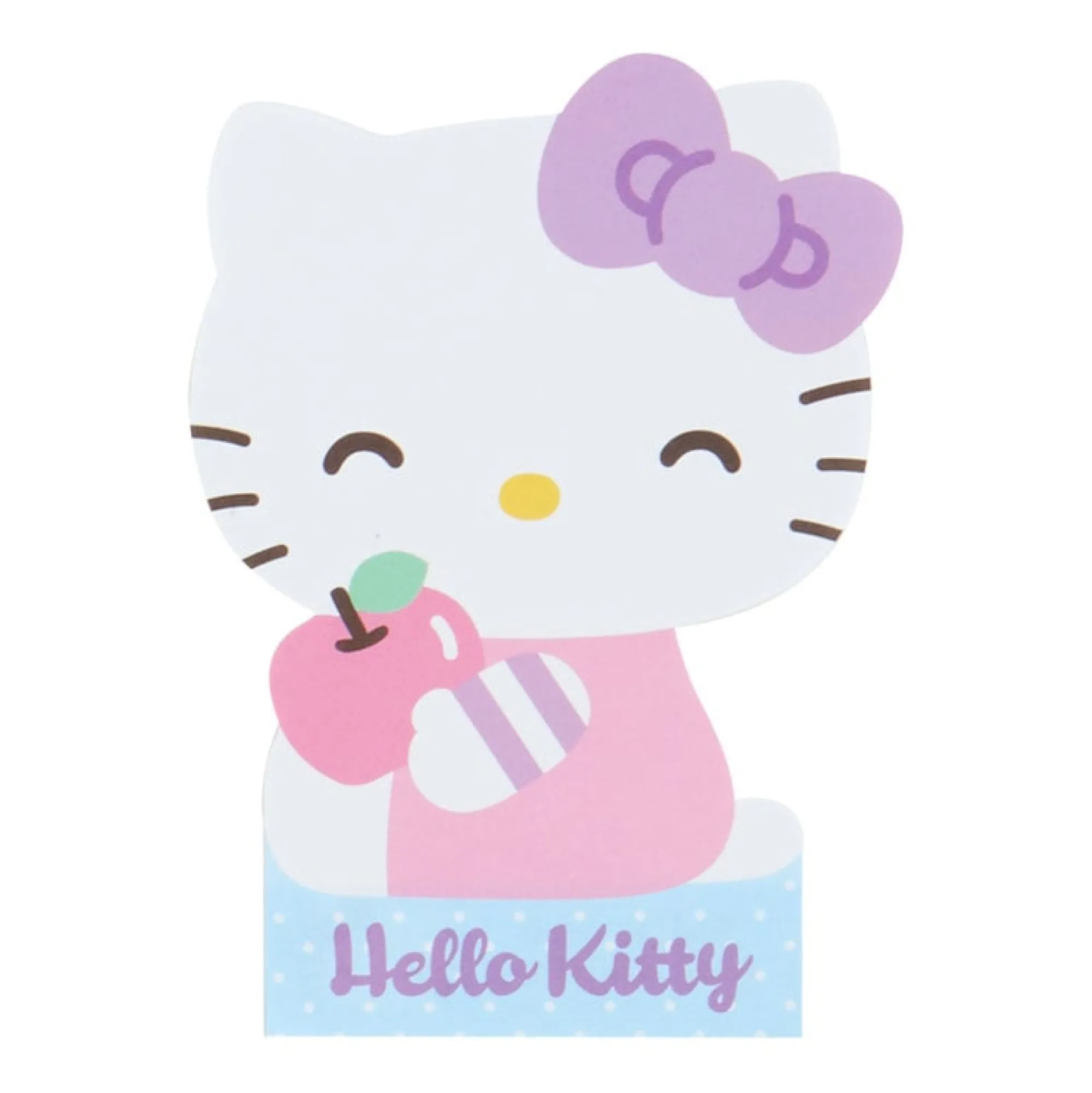 Japan Original Hello Kitty Die-cut Memo Pad (Expressions)