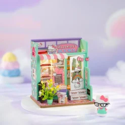 Hands Craft Hello Kitty DIY Miniature Bookstore