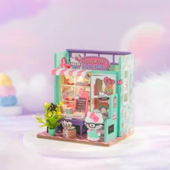 Hands Craft Hello Kitty DIY Miniature Bookstore
